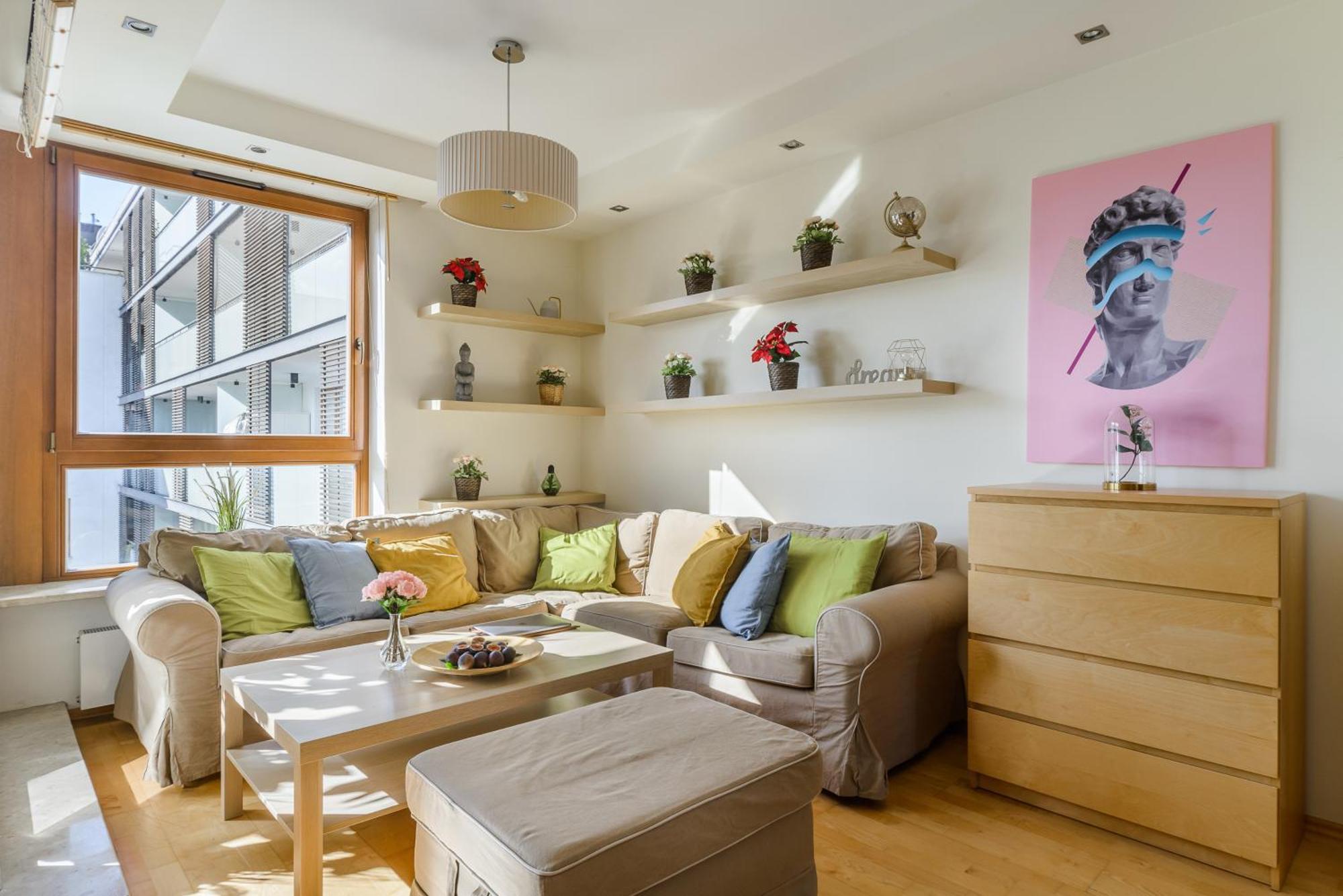 Lumina Apart With A Large Balcony Near Presidential Palace And River Warszawa Exteriör bild